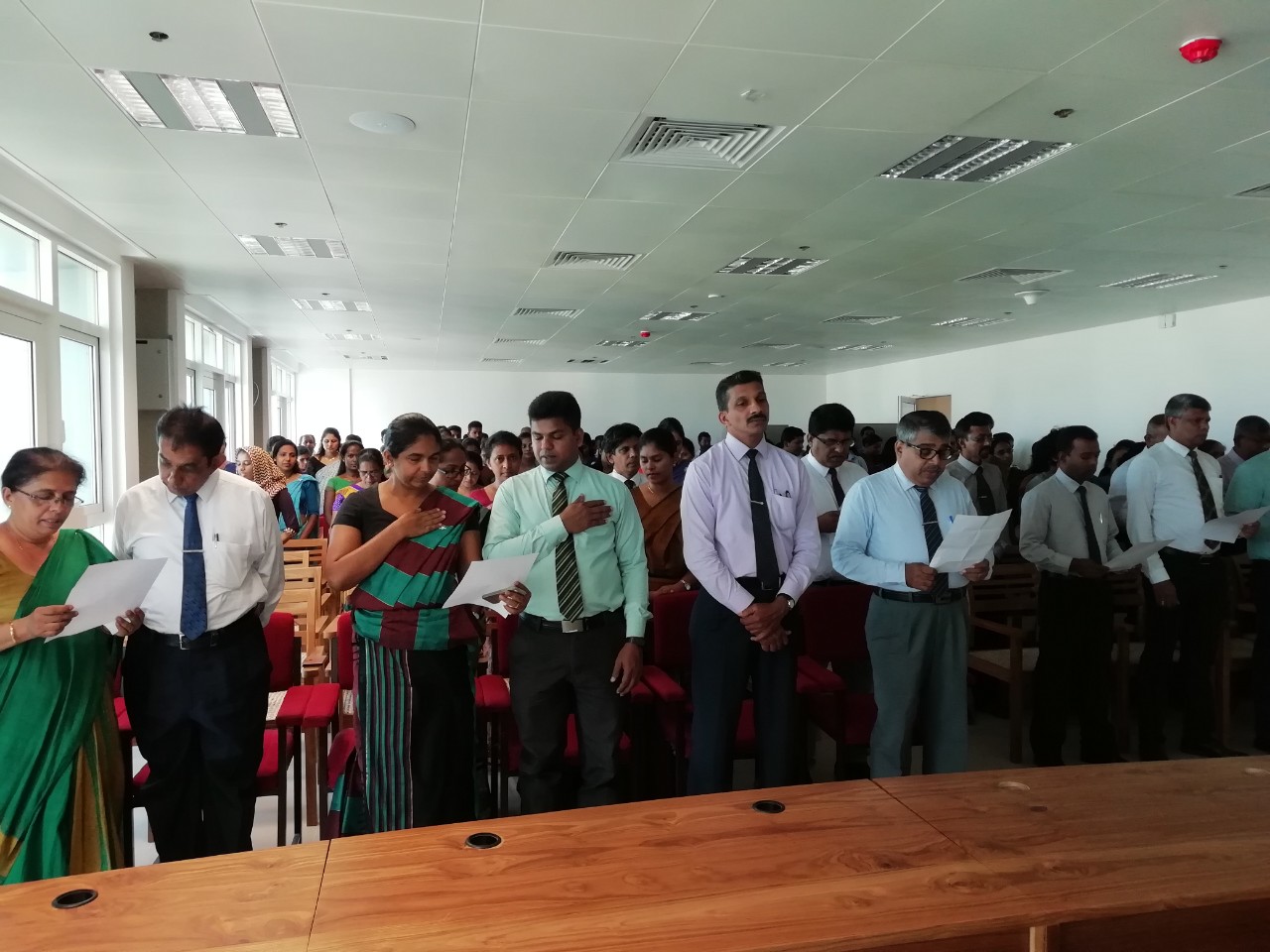 National Pledge to eradicate drug menace